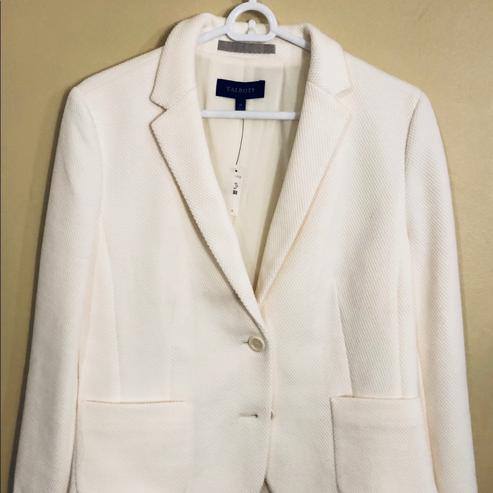 NWT Talbots Pea Coat